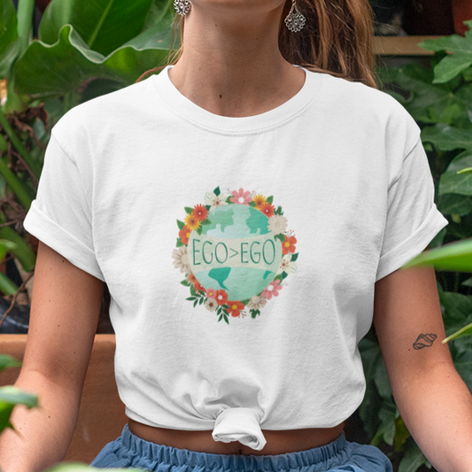 Eco not Ego Shirt Damen