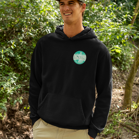 Eco not Ego green Hoodie