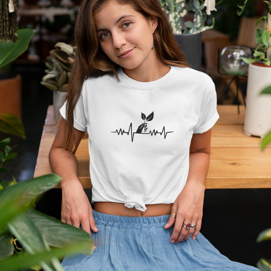 Herzschlag Shirt Damen